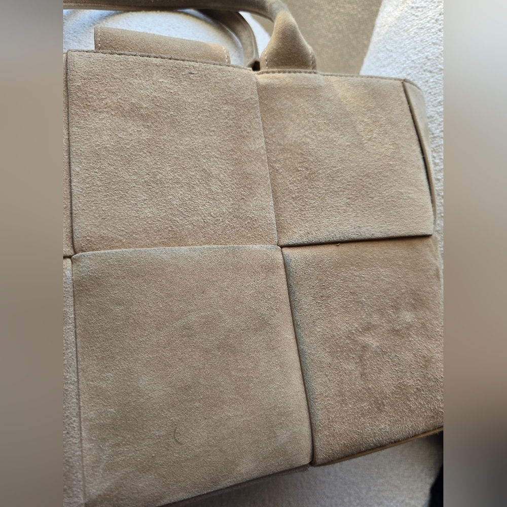 McLaughlin, Tessare Suede Handbag, Sand - Picture 5 of 16